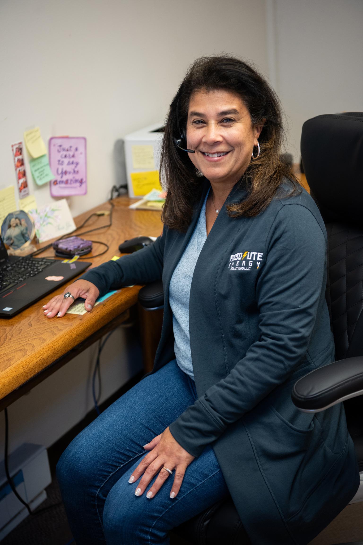 Portrait of Maria, Office Manager